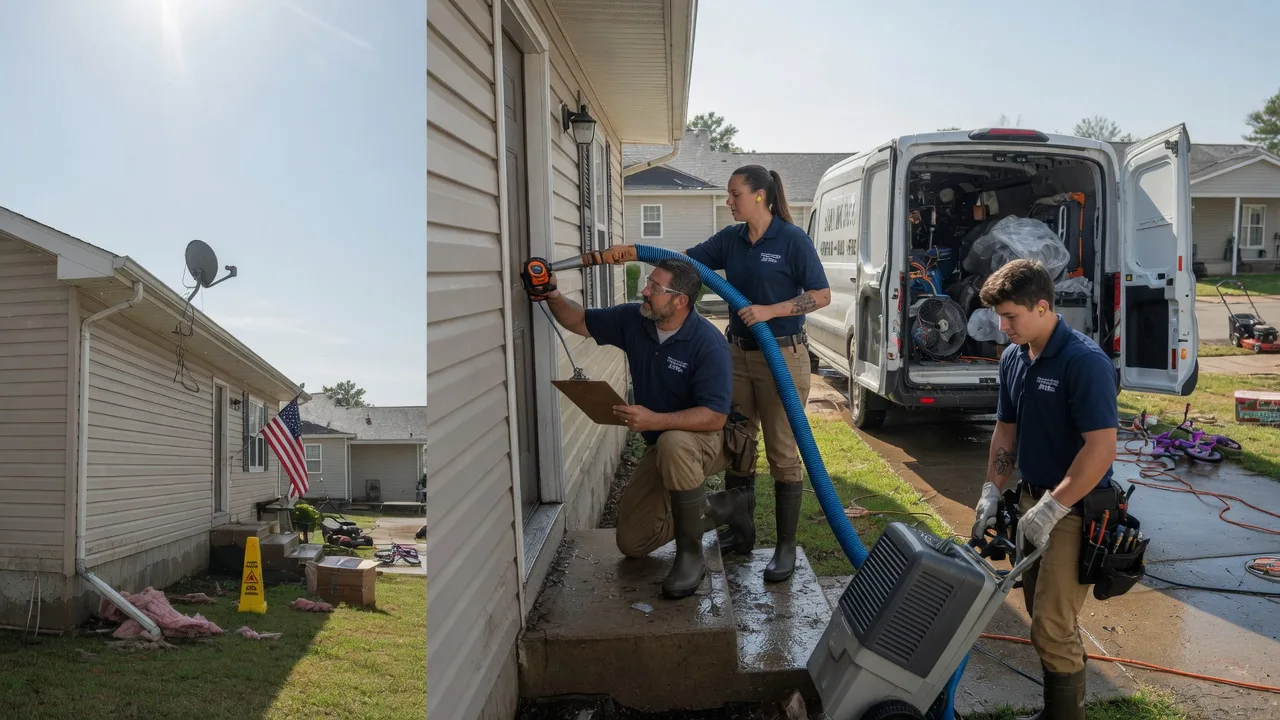 Ceiling Water Damage Restoration in Youngsville, NC near me